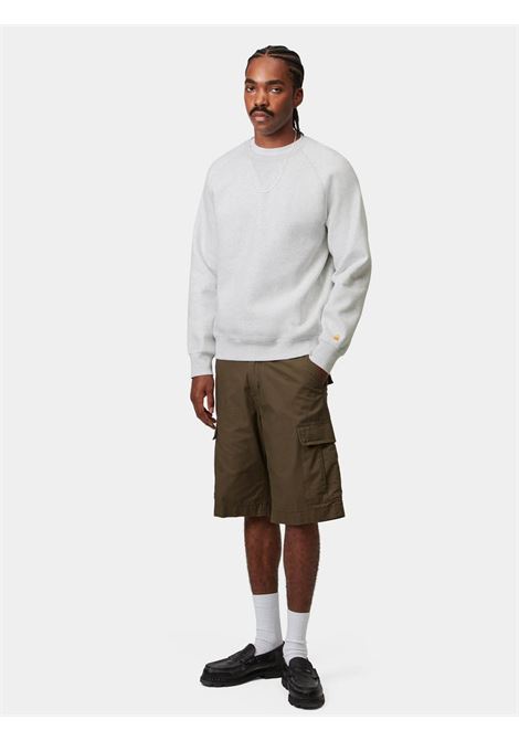 chase sweatshirt man grey CARHARTT WIP | I03366000J.XX